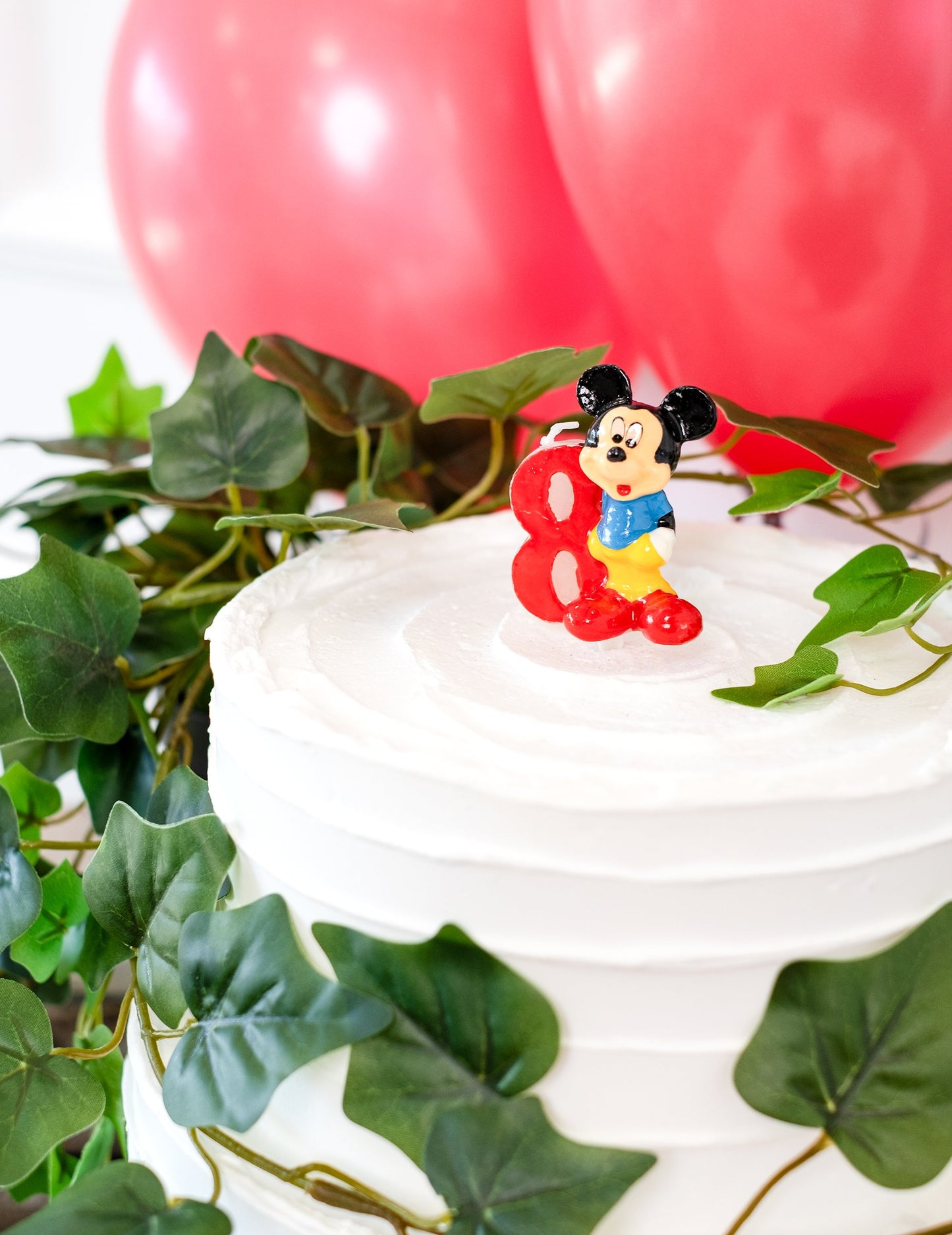 Narodeninová sviečka číslo 8 Mickey Disney 