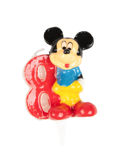 Narodeninová sviečka číslo 8 Mickey Disney 