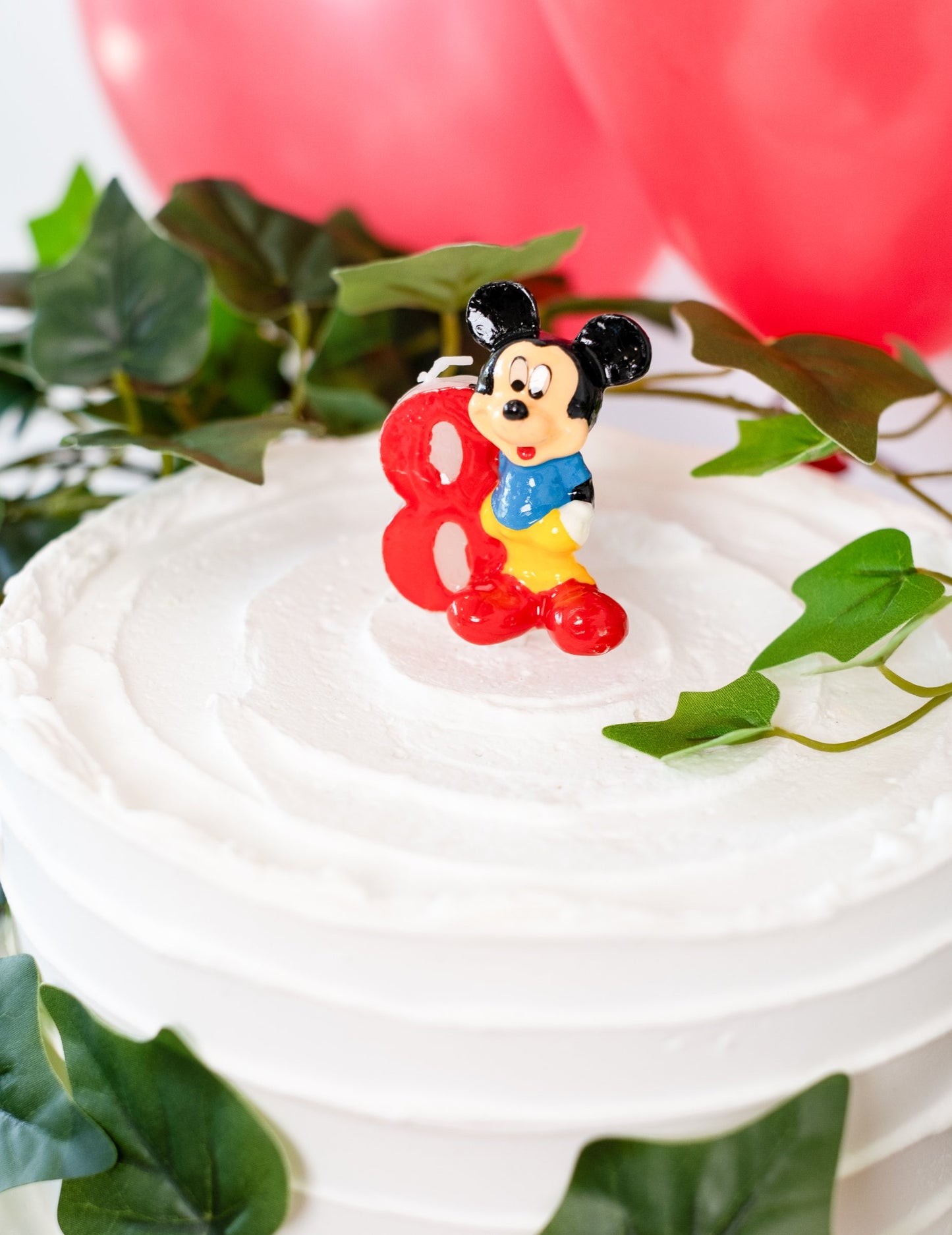 Narodeninová sviečka číslo 8 Mickey Disney 