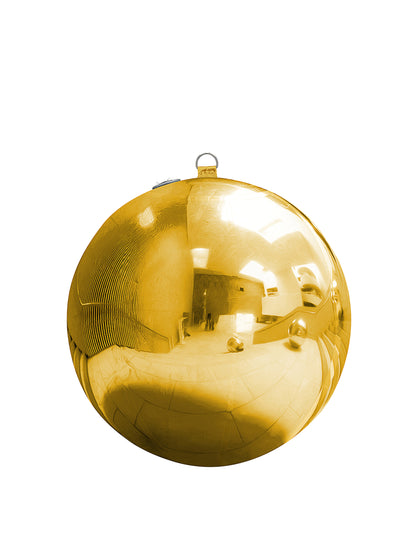 Nafukovacia zlatá zrkadlová guľa 60 cm 
