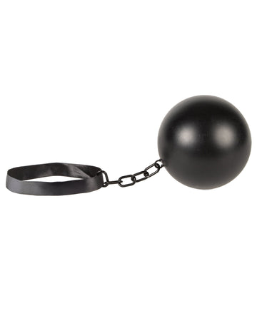 Reťaz a guľa pre dospelých čierna