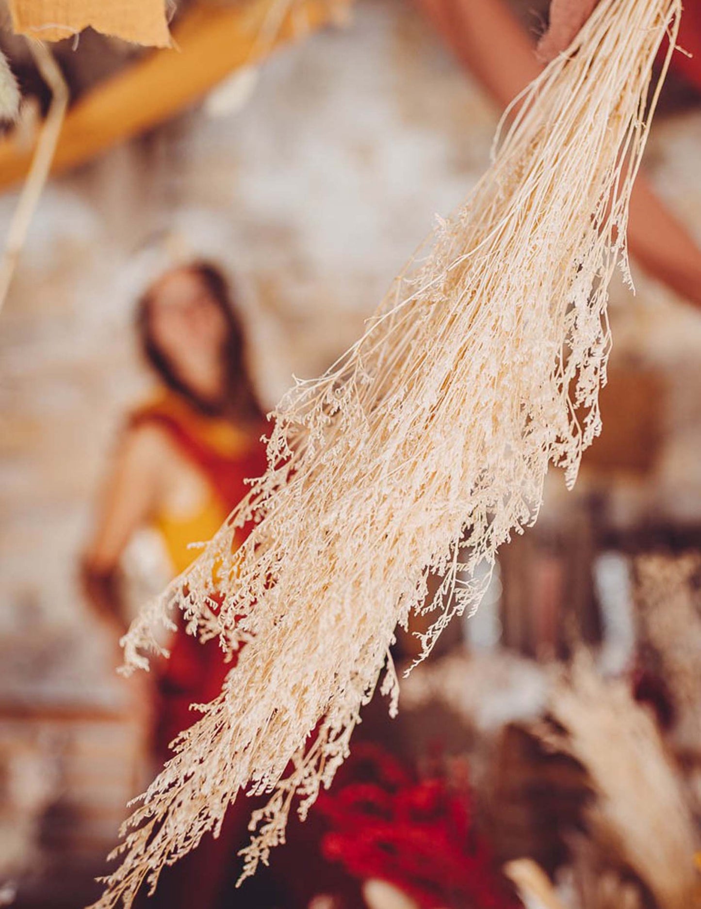 Kytica sušených vetvičiek 50 g 75 cm bohémsky štýl