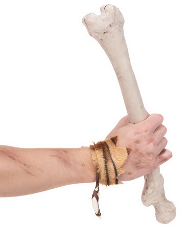 Pánsky praveký náramok pre dospelých s tigrom a zubom