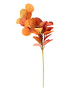Vetvička eukalyptu z oranžovej peny 40 cm