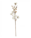 Branche de coton lumineuse pour décoration blanche avec 20 led
