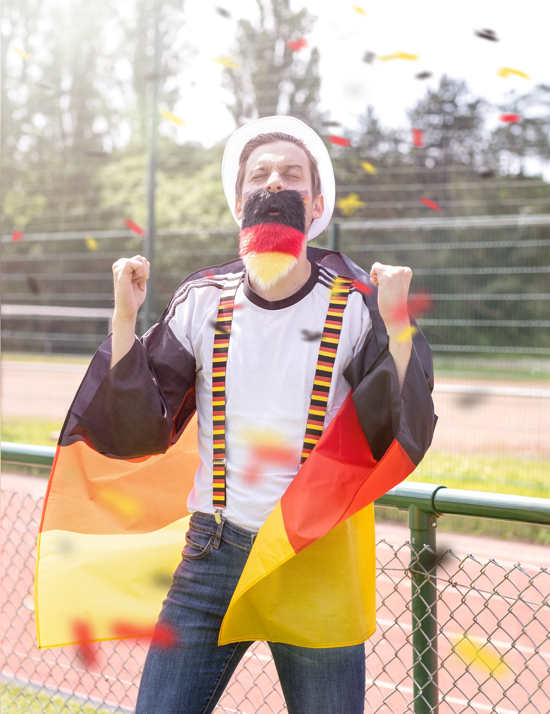 Mise en situation des bretelles Allemagne