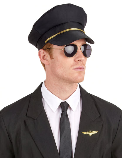 Zlatý letec pilot brošňa