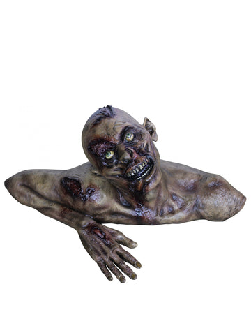 Halloween skutočná dekoratívna zombie poprsie 66 x 30 cm