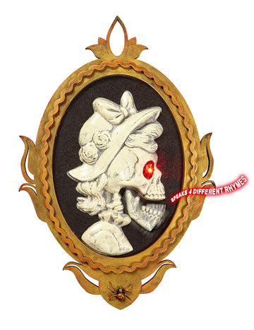 Portrét Rám dáma odnímateľná a žiarivá kostra 32 x 48 cm