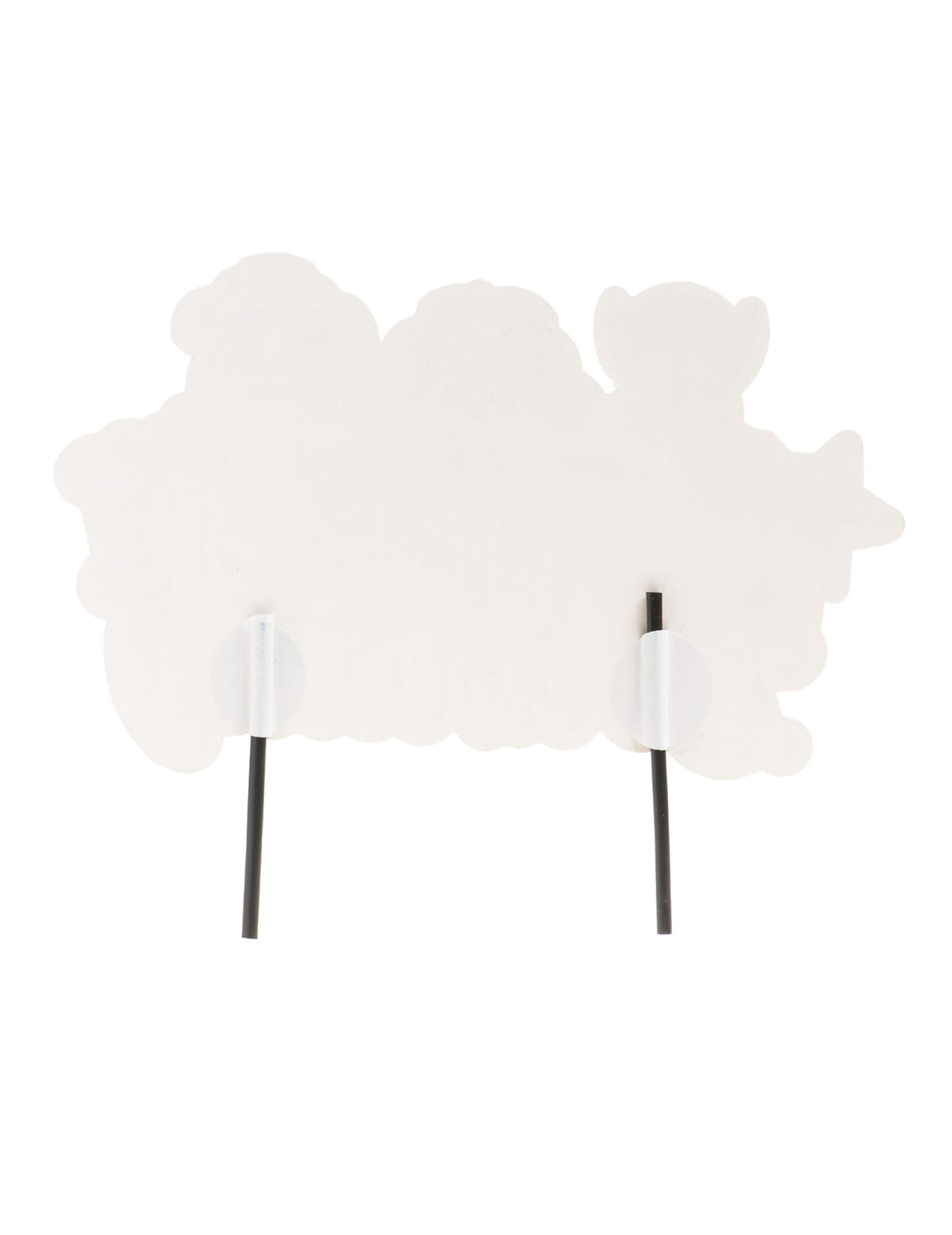 Vue de dos du cake topper Happy Birthday Pat' Patrouille