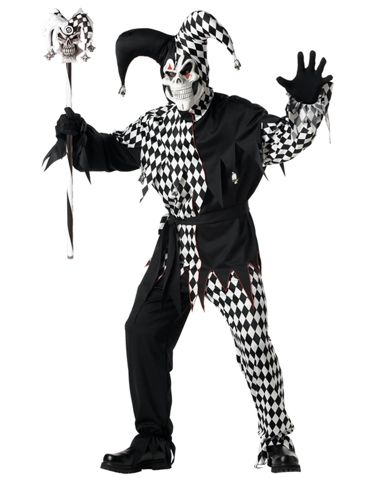 Rekvizit na hranie postavy šaša pre dospelý