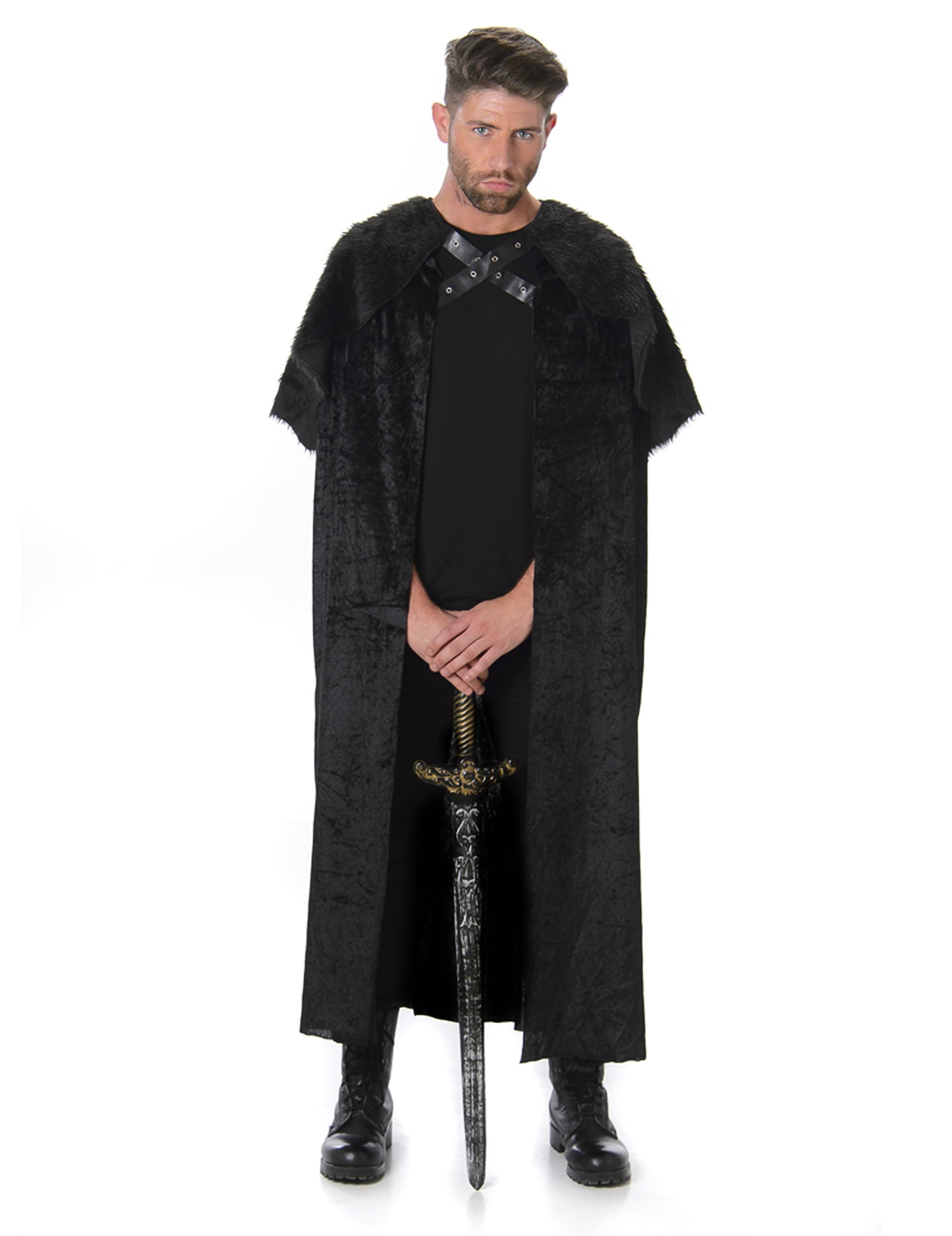 Cape s mužskou kožušinou