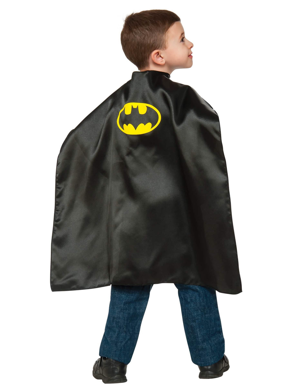 Plášť Batman™ pre dieťa čierna s žltá logom