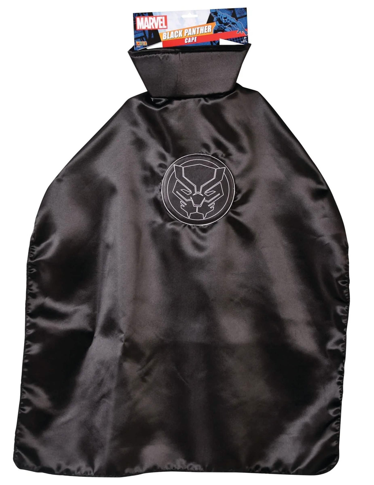 Pohľad zozadu na plášť Black Panther