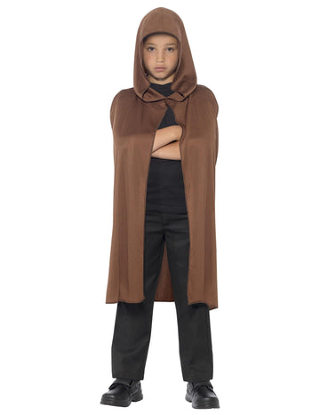Detský hnedý kapucň