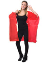 Cape supporter Suisse pour adulte rouge et blanche