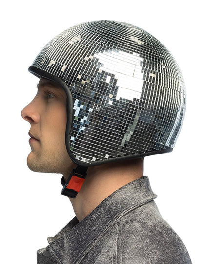 Slúchadlá pre dospelých disco zrkadlové slúchadlá