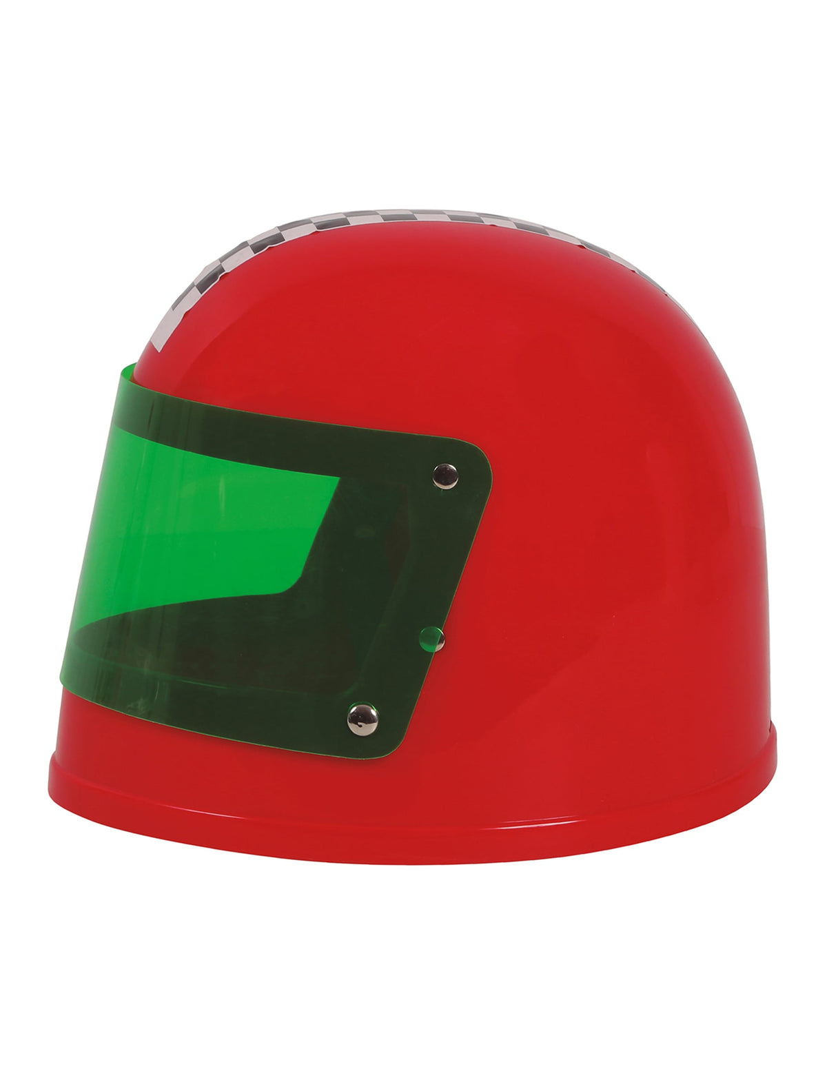Vue de profil du casque de pilote de formule 1