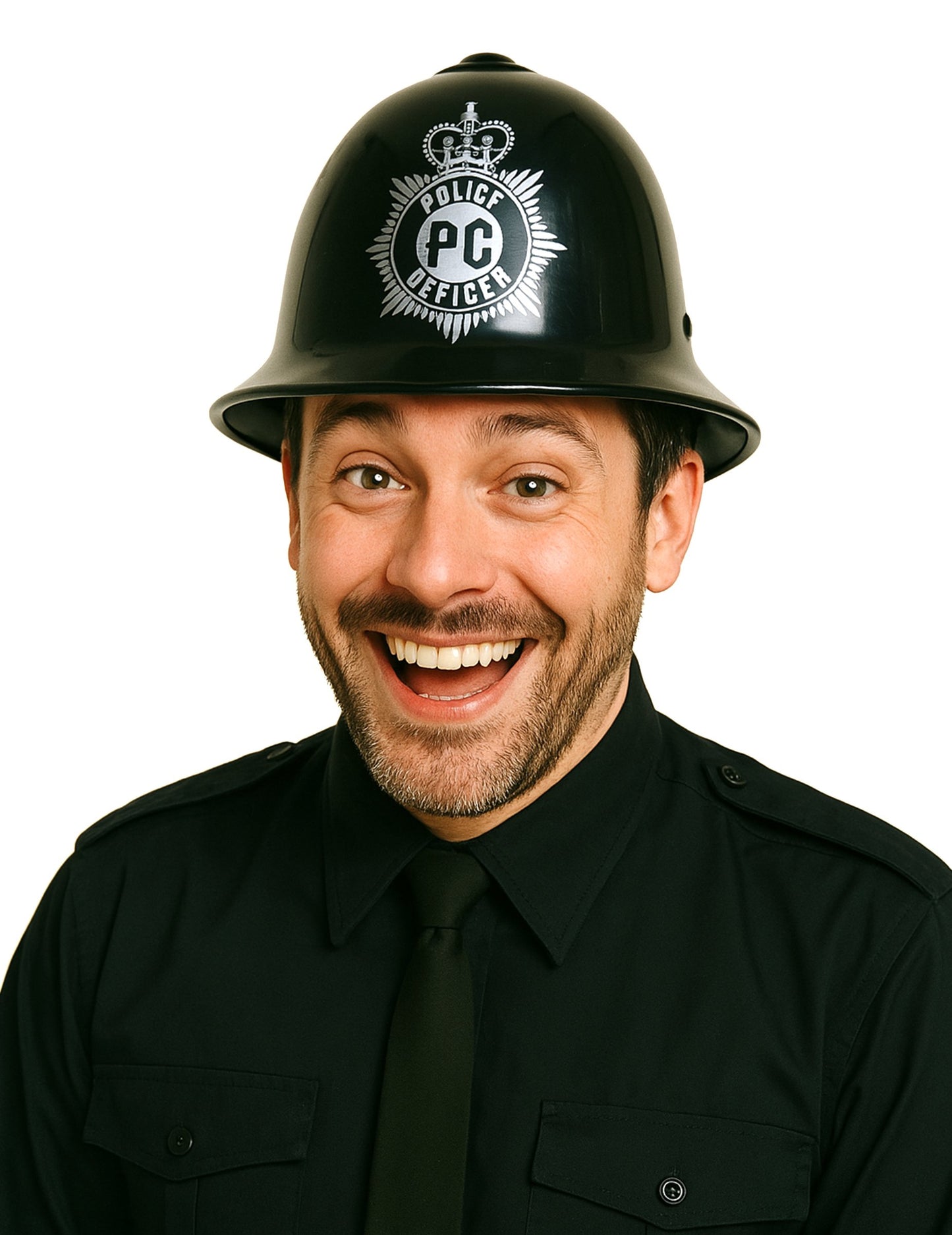 Anglická policajná prilba