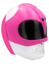 Casque Power Ranger pour adulte rose et blanc