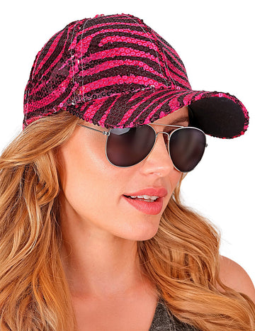 Adult Pink Tiger Fliter Cap