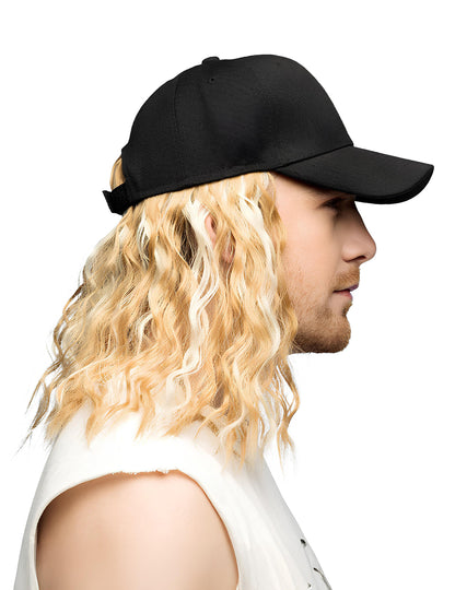 Čiapka s blond parochňou