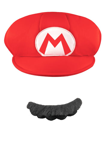 Mario Adult Cap a fúzy