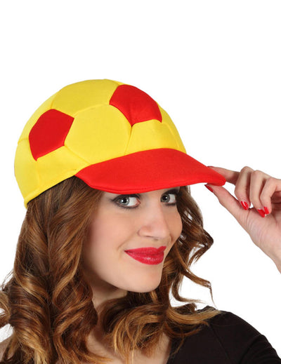 Šiltovka futbalového fanúšika Španielska pre dospelých
