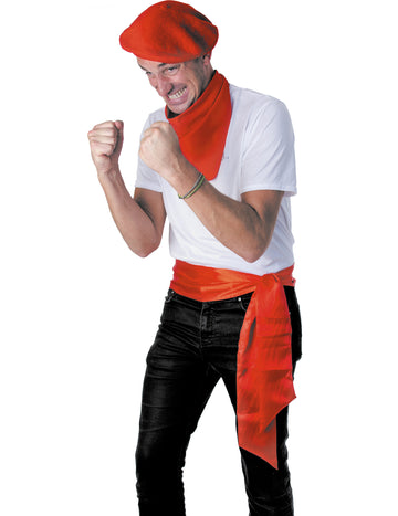 Red Satin Belt pre dospelých