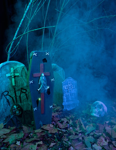Rakva s krížom 71 cm Halloween