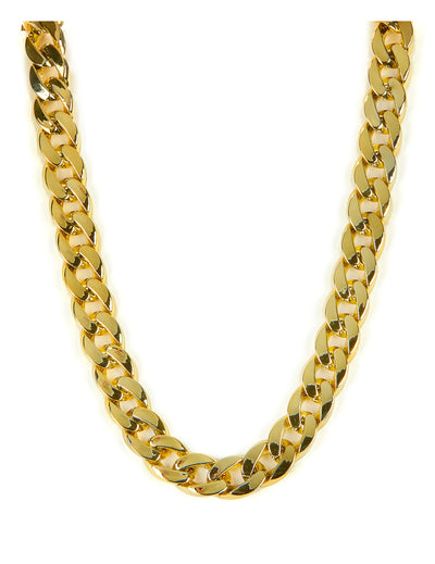 Chaîne bling bling pour adulte or