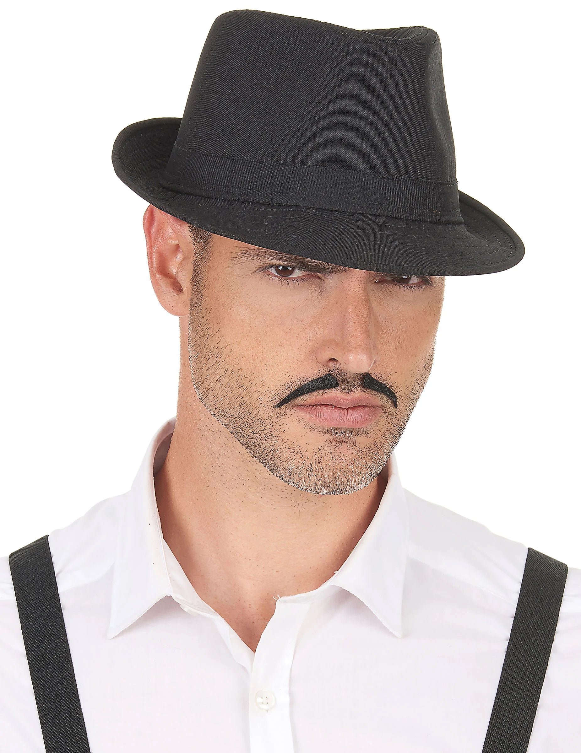 Chapeau borsalino luxe pour adulte noir