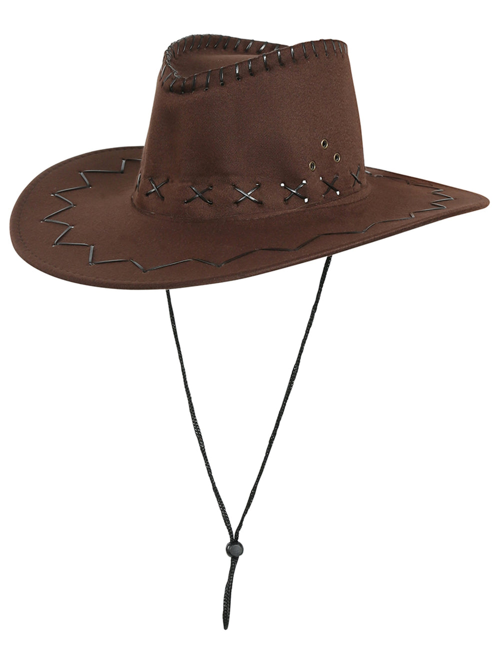 Vue de profil du chapeau de cowboy