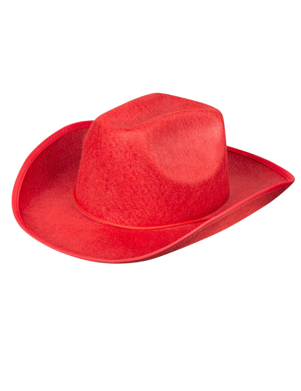 Vue de profil du chapeau de cowboy pour adulte