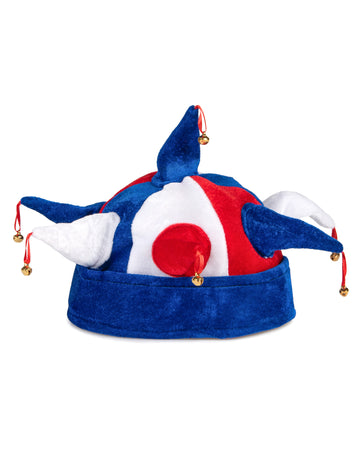 Klobúk Tricolor Bouffon podporuje Francúzsko