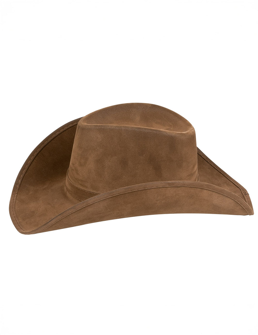 Vue de profil du chapeau de cowboy pour adulte