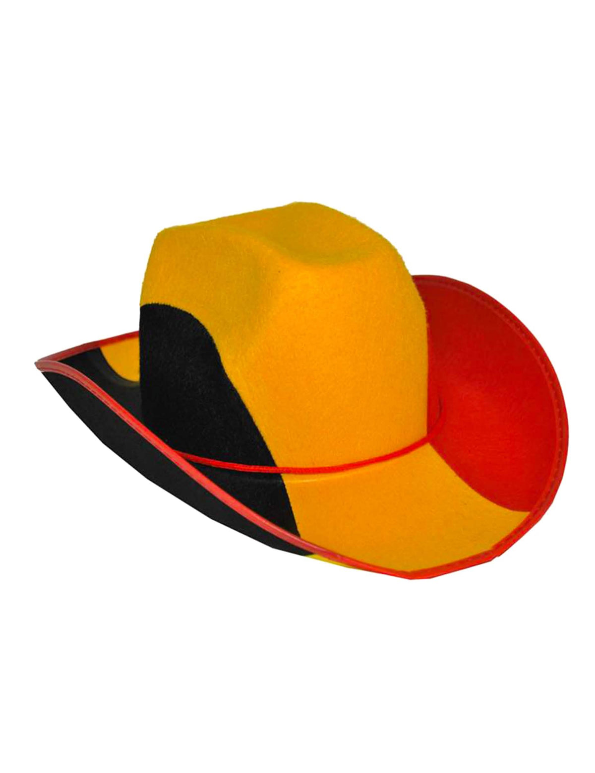 Kovbojský klobúk fanúšika Belgicka pre dospelých