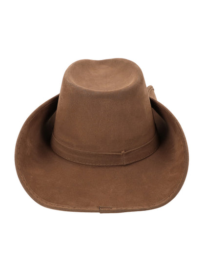 Hnedý šerifský klobúk pre dospelých