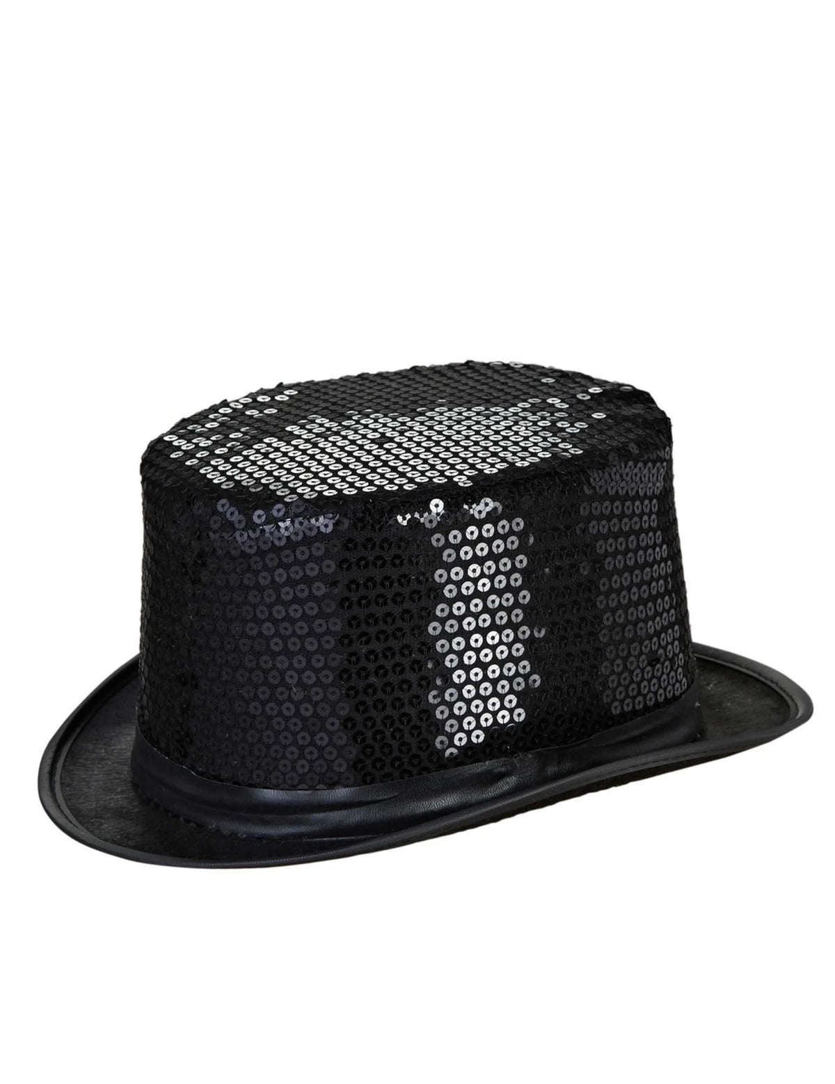 Bočný pohľad na cylinder s flitrami