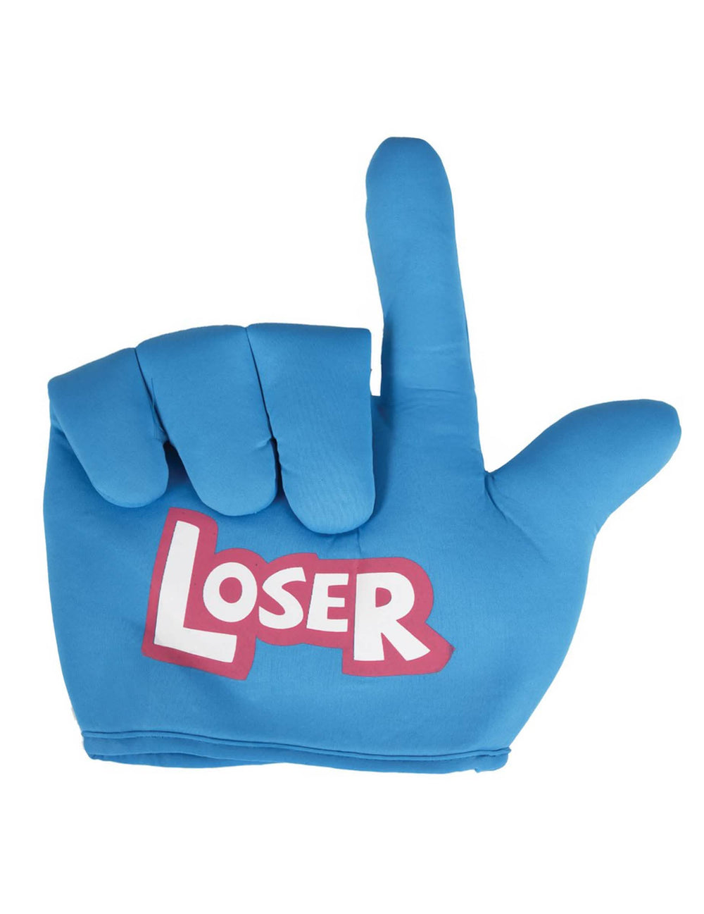 Detail nápisu na klobúku main loser pre dospelý