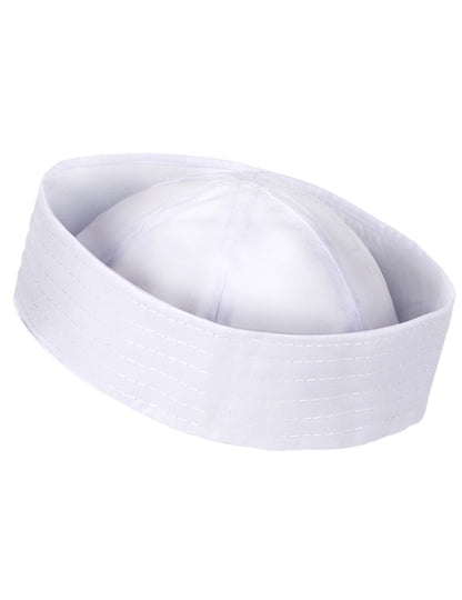 Chapeau marin blanc adulte