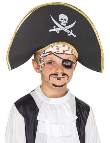 Detský pirátsky klobúk