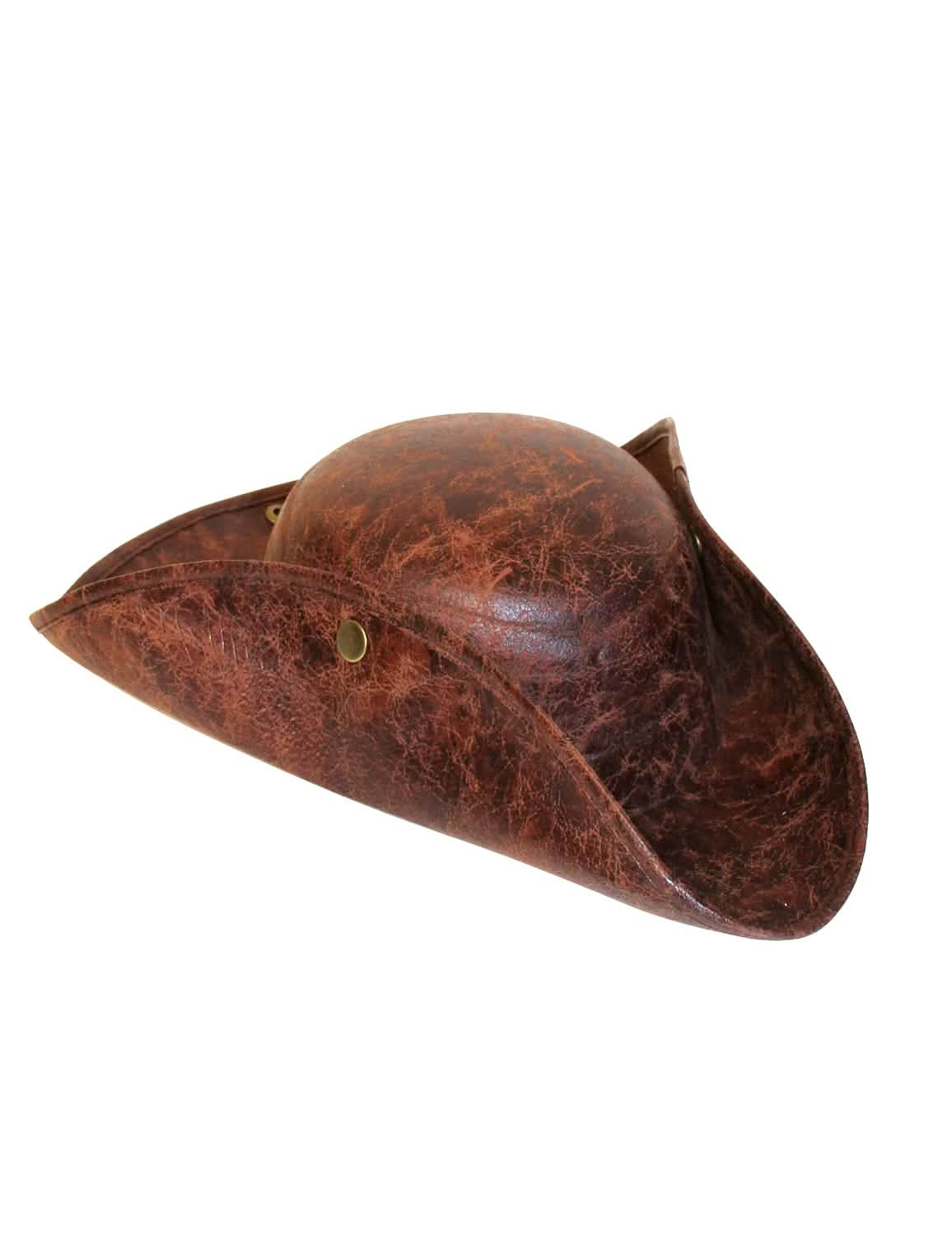 Bočný pohľad na pirátsky klobúk pre dospelý