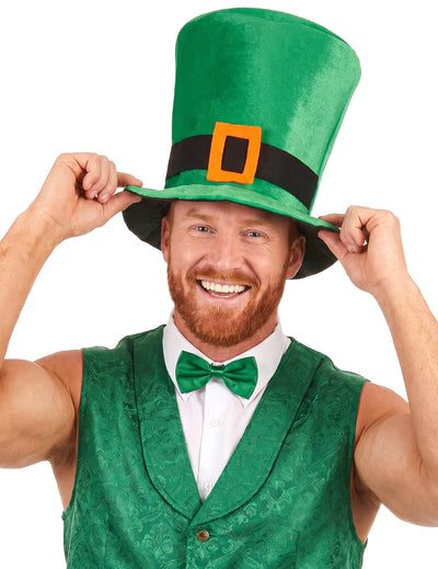 Svätý Patrick Green Velvet Hat
