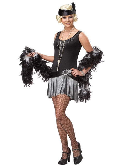 Kostým nevesty gangstera z Charleston éry 