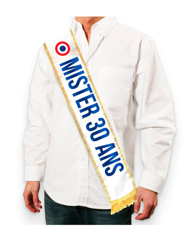 Tricolor Scarf Mister 30 Aine