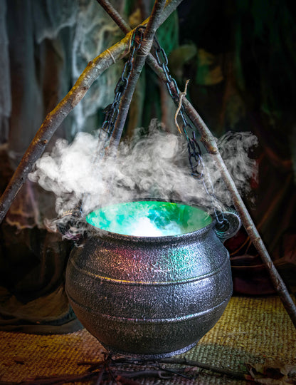 Čarodejnícky kotol s hmlou 45 cm