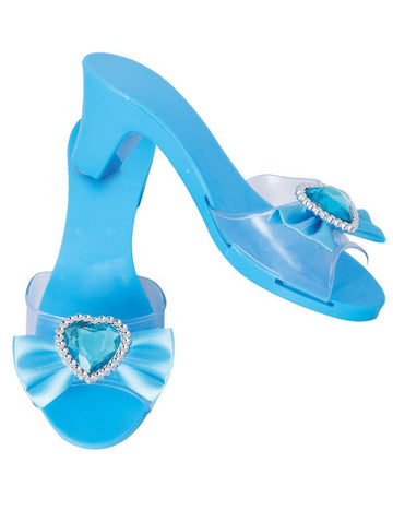 Detská modrá princezná topánky