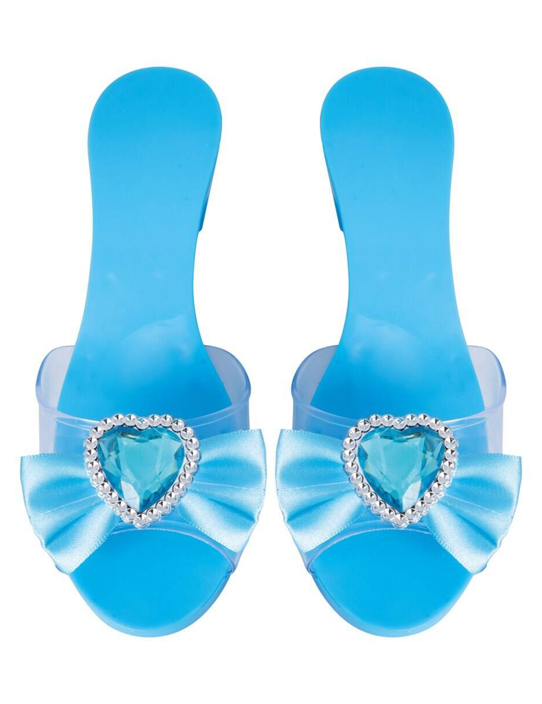 Vue de dessus des chaussures de princesse pour enfant