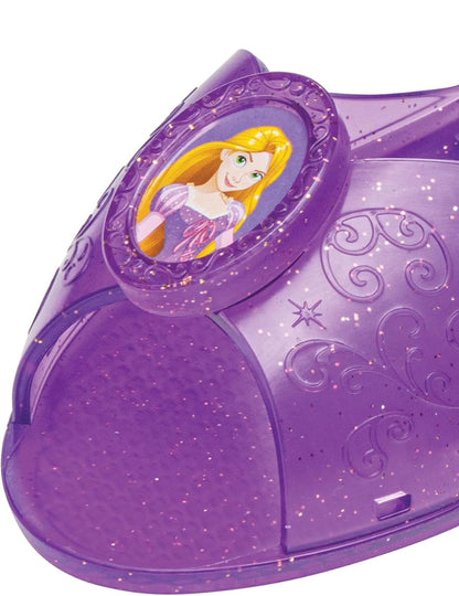 Detská fialová rapunzel princezná topánky